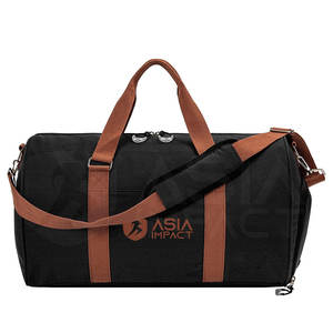 Portable Polyester Made Lightweight <b>Waterproof</b> Duffle <b>Bags</b> for <b>Gym</b> Low MOQ Comfortable <b>Gym</b> <b>Bags</b> - Product Image 1