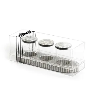 เครื่องเงินกล่องขนมสุดหรูกล่องลูกกวาดคุณภาพระดับพรีเมียมเหมาะสำหรับเป็นของขวัญงานแต่งงานและของประดับบนโต๊ะ - Product Image 5