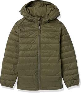 <b>Boys</b> Water-Resistant <b>Hooded</b> <b>Puffer</b> <b>Jacket</b> - Product Image 2