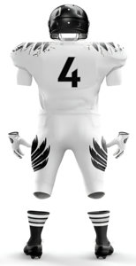 เครื่องแบบอเมริกันฟุตบอลคุณภาพสูงการออกแบบที่กําหนดเองเย็บเครื่องแบบอเมริกันฟุตบอลระบายอากาศแห้งเร็ว - Product Image 2