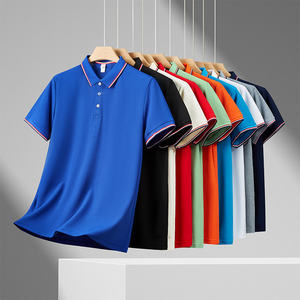 Vente en gros de polos pour hommes, t-shirt couleur unie coupe sèche, t-shirt unisexe, vêtements de polo de sport avec logo personnalisé, chemises polo imprimées - Product Image 3