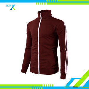 Chaqueta Deportiva de Punto para Hombre, Estilo Informal, Ajustada, Estampada, 100% Algodón, Secado Rápido, Ligera, con Cierre y Manga Larga - Product Image 5