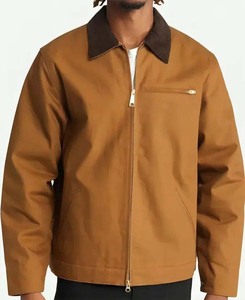 Chaqueta de Trabajo para Hombre de Alta Calidad, Chaqueta de Lona Resistente de Algodón, Chaqueta de Trabajo con Cremallera de Lona Utilitaria para Hombre - Product Image 2