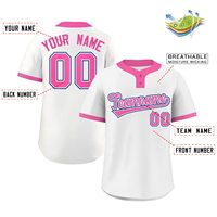 Maillot de Baseball Vintage personnalisé recadrée chemise de Softball maille tissu boutonné broderie jeunesse Look audacieux couture USA