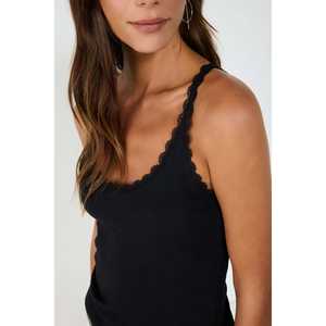 Blusa Casual de Encaje para Mujer, con Logotipo Frontal, Cuello Redondo, Manga Corta, Tela de Poliéster, Talla XL, Moda Diaria de Verano - Product Image 4