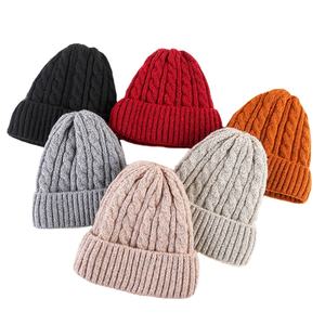 Gorro de Punto Grueso de Invierno para Adultos Unisex, Color Sólido, con Estampado Digital Personalizado, Logotipo Personalizado, Cálido y Acolchado - Product Image 2