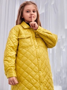 Chaqueta acolchada de calidad superior para mujer, abrigo informal para invierno, método de tejido con logotipo personalizado - Product Image 5