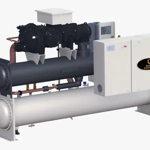 Enfriadores de agua automáticos de nuevo diseño Capacidad de enfriamiento Compresor de 105TON Voltaje sellado 415V Frecuencia Hz 50 Hz de India