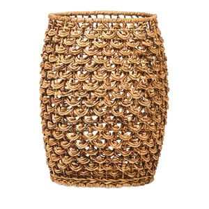 Cesta de jacinto de agua natural para guardar mantas, juguetes y ropa, cestas de excelente calidad. - Product Image 3