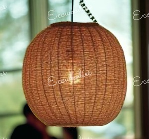 Lampe suspendue décorative en bois antique élégante pour salon et maison Lampe suspendue à led en bambou Lampe suspendue au design créatif - Product Image 2