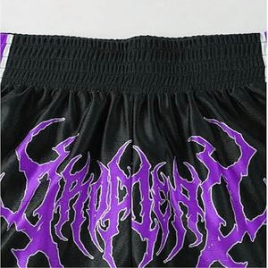 Pantalones cortos de Muay Thai hechos a medida de la mejor calidad Logotipo personalizado de alta calidad Impreso Fabricación profesional Precio barato Pantalones cortos de Muay Thai - Product Image 4