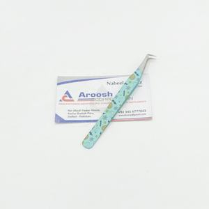 แหนบต่อขนตาปลอมทำจากสเตนเลสมีปลายแหลมออกแบบโลโก้ได้ตามต้องการ - Product Image 3