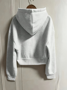 Sudadera con Capucha Personalizada para Hombre, Ligera, de Poliéster/Algodón, Transpirable, de Secado Rápido, Corte Regular, con Logotipo, Color Liso, de Alta Calidad - Product Image 5