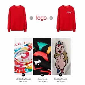 Sudadera de algodón con cuello redondo para hombre, camisa masculina de manga larga con diseño personalizado, OEM, 2023 - Product Image 6