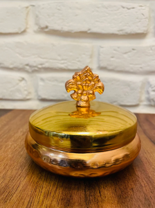 Luxury Handmade Gold Metal <b>Candle</b> Jar with Lid <b>Candle</b> Vessels For Christmas Home Restaurant Hotel Decoration in <b>Bulk</b> - Product Image 3