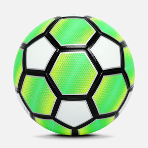ร้อนขายที่กำหนดเองทำสีทึบหนัง Pu ฟุตบอล/ราคาขายส่งที่ดีที่สุดกันน้ำหนัง Pu ฟุตบอล - Product Image 1