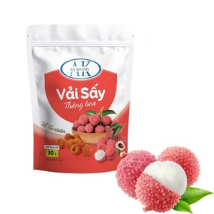 Directement au Vietnam Sac en plastique au goût sucré et sain Certifié HACCP Emballage biologique de meilleure qualité Litchi lyophilisé faible en gras - Product Image 5