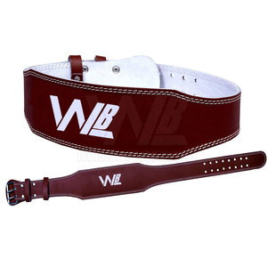 Cinturón de levantamiento de pesas 2025 Fitness Hombres y mujeres Equipo deportivo Gimnasio Cinturón de levantamiento de pesas de piel de vaca - Product Image 1