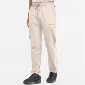 Pantalons de travail pour femmes sur mesure en gros, pantalon uni, pantalon droit ample pour femmes avec couleurs, taille et logo personnalisés - Product Image 1