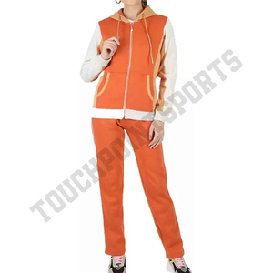 Sudadera de manga larga gruesa con capucha para mujer, conjunto para correr, Top de malla, pantalones para correr, superventas, chándal, 2 uds. - Product Image 6