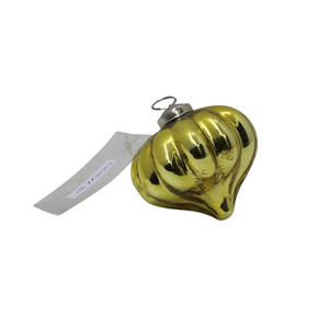 Adorno colgante de hierro y vidrio decorativo de Navidad más vendido, adorno decorativo de árbol de Navidad de Color rojo antiguo - Product Image 4