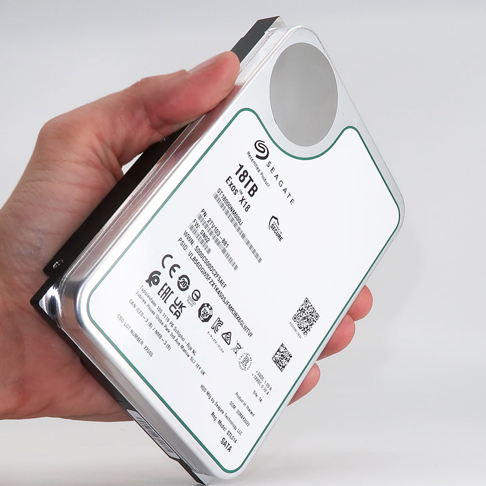 Seagate EXOS X18 Series 18TB HDD - High Performance & Reliability