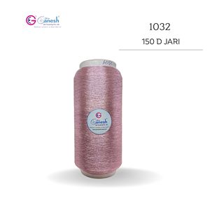 High Tenacity 150D Embroidery Jari MS Type Polyester Jari with Lurex S and ST Type <b>Metallic</b> 1032 150D Jari - Product Image 1