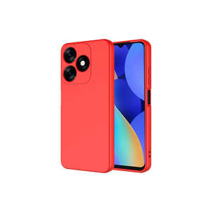 Étui de protection en silicone liquide premium Netzy SAFA Mara Series pour téléphone portable Tecno Spark 10 4G, couleur rose - Product Image 2