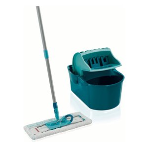 Pour le kit de nettoyage de sols Leifheit avec serpillière Profi Compact Press Micro Duo PROFI XL 55092 pour un nettoyage efficace - Product Image 1