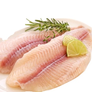 EXCELLENT SUPPLIES FRESH CATCH Wholesale Organic Low-Sodium Vacuum Pack 10kg/ctn Frozen Pangasius Basa Steak Fillet - Product Image 1