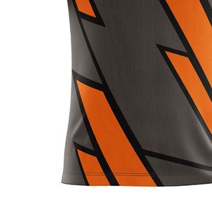 Buena calidad personalizado Material Spandex poliéster Crewnck manga corta ropa deportiva fútbol Jersey al por mayor superventas todas las tallas - Product Image 5