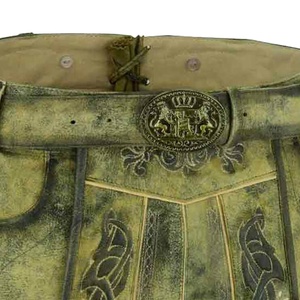 Nueva Llegada, Pantalones Cortos Tradicionales Bávaros de Gamuza de Cabra para Hombre, Estilo Oktoberfest, Personalizados y Únicos, Prendas Bávaras - Product Image 3