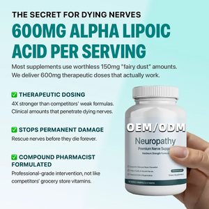 Capsules de soutien nerveux personnalisées OEM ODM avec <span class=keywords><strong>complexe</strong></span> de 18 vitamines et herbes en 1, marque privée - Product Image 3