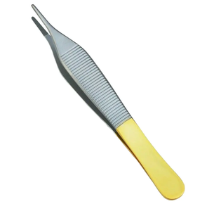 Pinzas de laboratorio quirúrgico de precisión para disección y manejo precisos Diseño ergonómico de acero inoxidable Premium Ideal - Product Image 1