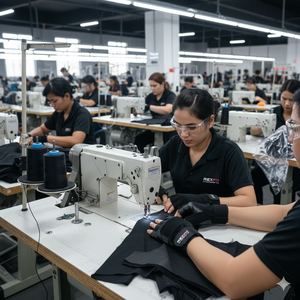 Guantes de entrenamiento duraderos, guantes de gimnasio de medio dedo, guantes con soporte para muñeca, guantes de gimnasio transpirables para unisex, guantes de levantamiento de alta resistencia - Product Image 6