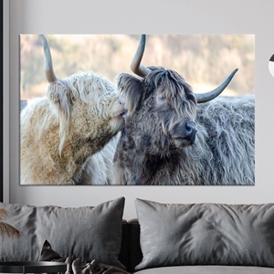 Elegante Lienzo Impreso: Decoración Animal para Sala de Estar, Lienzo Enrollado - Product Image 1