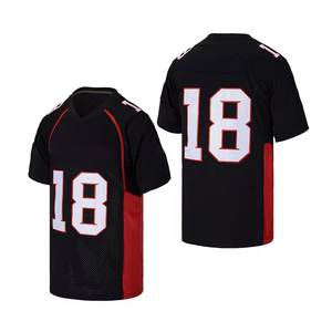 Camiseta de fútbol con impresión por sublimación personalizada, camiseta de fútbol con diseño bordado personalizado de malla para aficionados del equipo nacional - Product Image 1