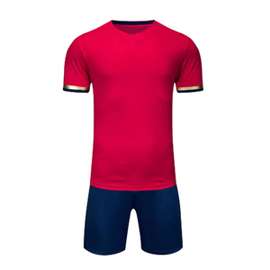100% poliéster Francia camisetas de fútbol impresión por sublimación completa mejor diseño conjunto de uniforme de entrenamiento estilo con logotipo - Product Image 3