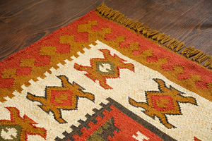 Alfombra tejida a mano Heritage Weaves Kilim que revela diseños exquisitos a precios de fábrica elevando la autenticidad en su espacio - Product Image 6