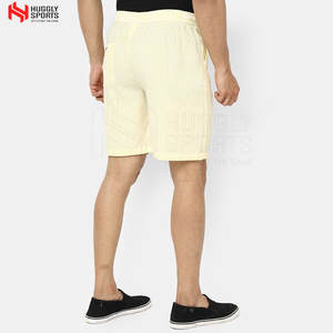 Pantalones cortos informales de algodón 100% de alta calidad hechos en Pakistán para hombre, cómodos y con diseño de contraste de Color, precio barato para servicio OEM - Product Image 4