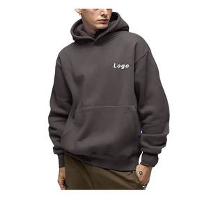 Sweat à capuche pour homme en coton épais à impression bouffante de haute qualité pull surdimensionné à impression personnalisée sweats à capuche en coton personnalisés - Product Image 3