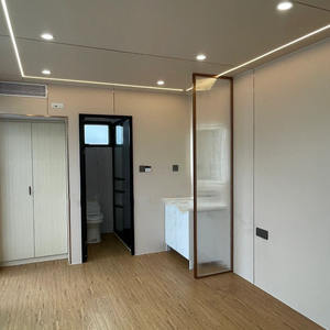 Cabine en acier contemporaine, design minimaliste européen, pour maisons conteneurs, villas, appartements, magasins, parcs, entrepôts - Product Image 6