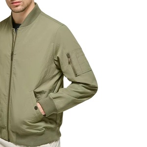 Top Tendance 100% Polyester Bomber Jacket avec col montant pour l'hiver Fourniture en gros Veste d'hiver Bomber pour hommes sur mesure - Product Image 5