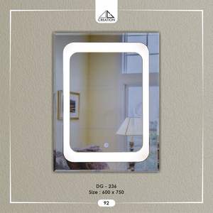 Espejo Decorativo para Baño con Reflejo Claro para Espacios Interiores Modernos de la India - Product Image 6