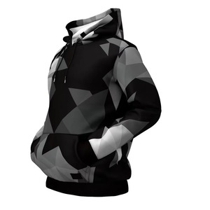 Sudaderas con Capucha de Forro Polar para Hombre, con Estampado Gráfico Personalizado por Sublimación, Transpirables, Ecológicas, Económicas para Invierno - Product Image 2