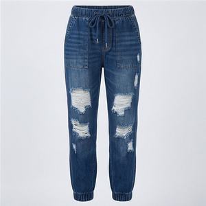Customizable Wholesale High Quality <b>Women</b> Denim <b>Jeans</b> Casual Streetwear Boyfriend High Waist Pants Premium Trendy Ladies Wear - Product Image 1