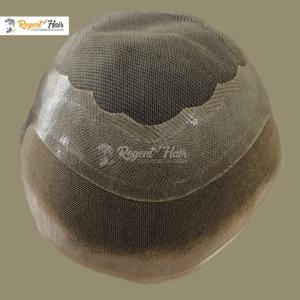 REGENT EU Nueva llegada 100% Remy Human Toupee para hombres Onda natural Trama atada a mano recta Calidad Premium disponible para - Product Image 3