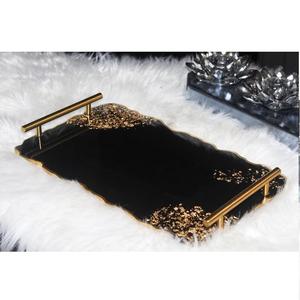 High Quality Modern Design Epoxy <b>Resin</b> Tray for Home Living Room Decor and Housewarming Gifts - Product Image 1