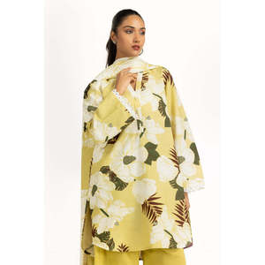 IUSTKSD-1408 Traje Casual de Pana Estampado de 3 Piezas para Verano - Product Image 1