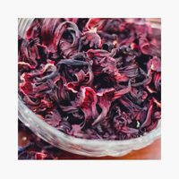 Groothandel gedroogde rode hibiscusbloemen in bulk, natuurlijke ingrediënten voor thee